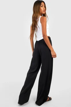 boohoo Pantalon fluide large<Femme Pantalons