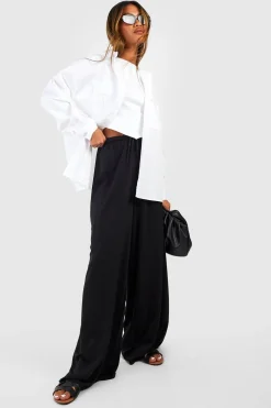 boohoo Pantalon fluide large<Femme Pantalons