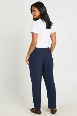 boohoo Pantalon Fuselé Ajusté Basiques Petite<Femme Pantalons