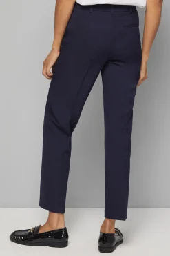 Pantalon Fuselé Chic Bleu Marine