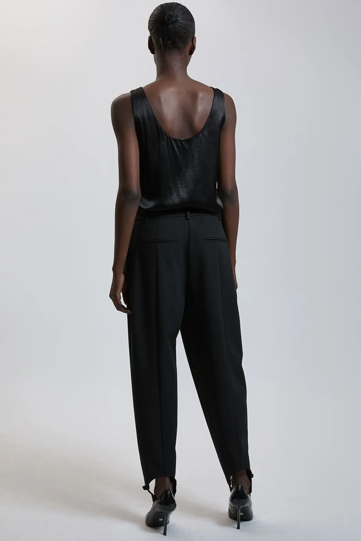 Pantalon Fuselé Compact À Étrier Extensible