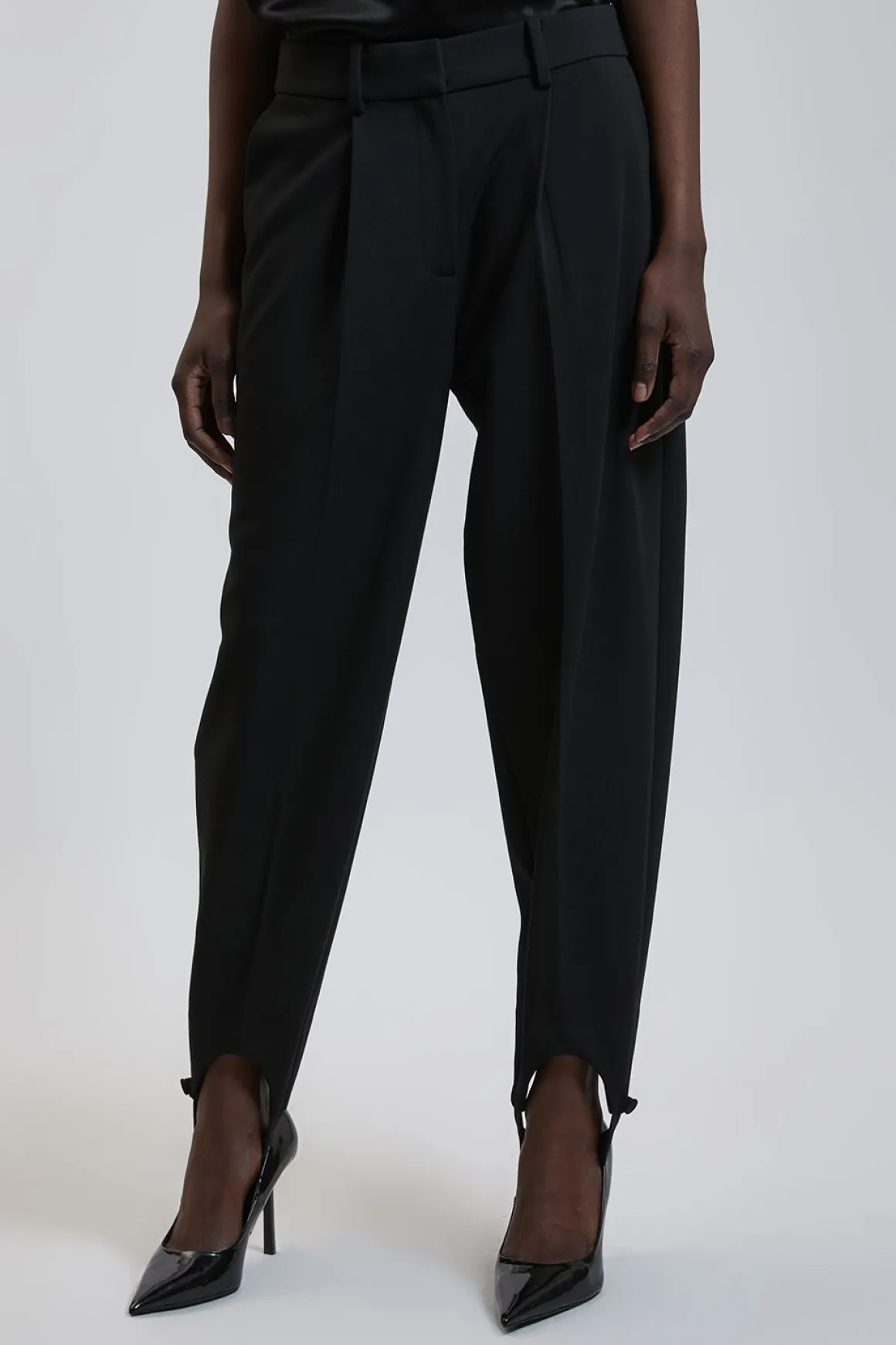 Pantalon Fuselé Compact À Étrier Extensible