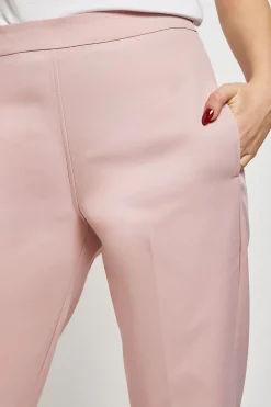 Pantalon Fuselé à Détails Boutonnés