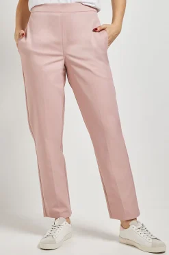 Pantalon Fuselé à Détails Boutonnés