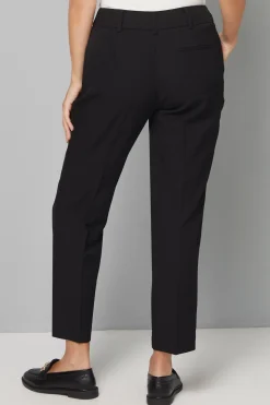 Pantalon Fuselé Intelligent Noir Petite Taille