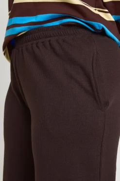 Pantalon Grande Taille Jambe Droite Gaufré