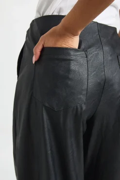 Pantalon Jambe Baril en synthétique