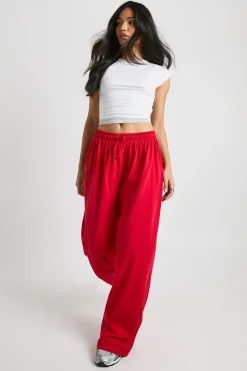 Pantalon à jambe large
