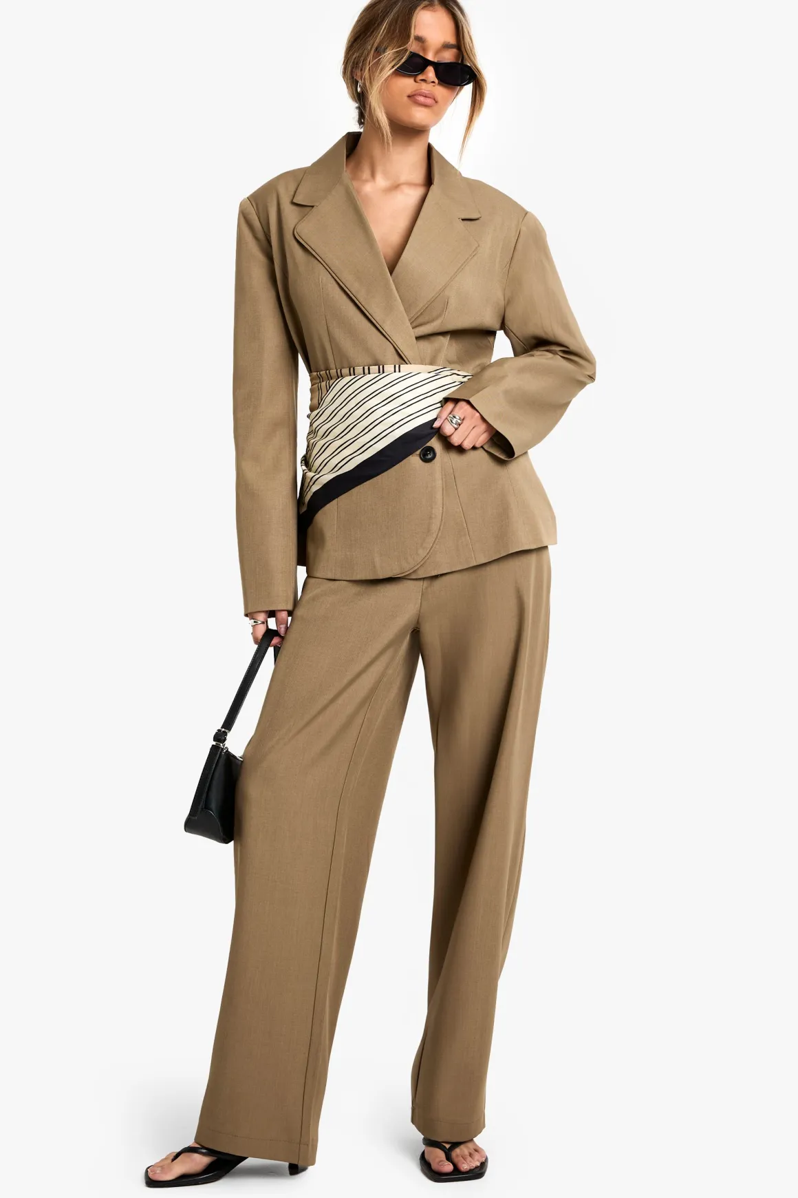 Pantalon à jambes droites sur mesure