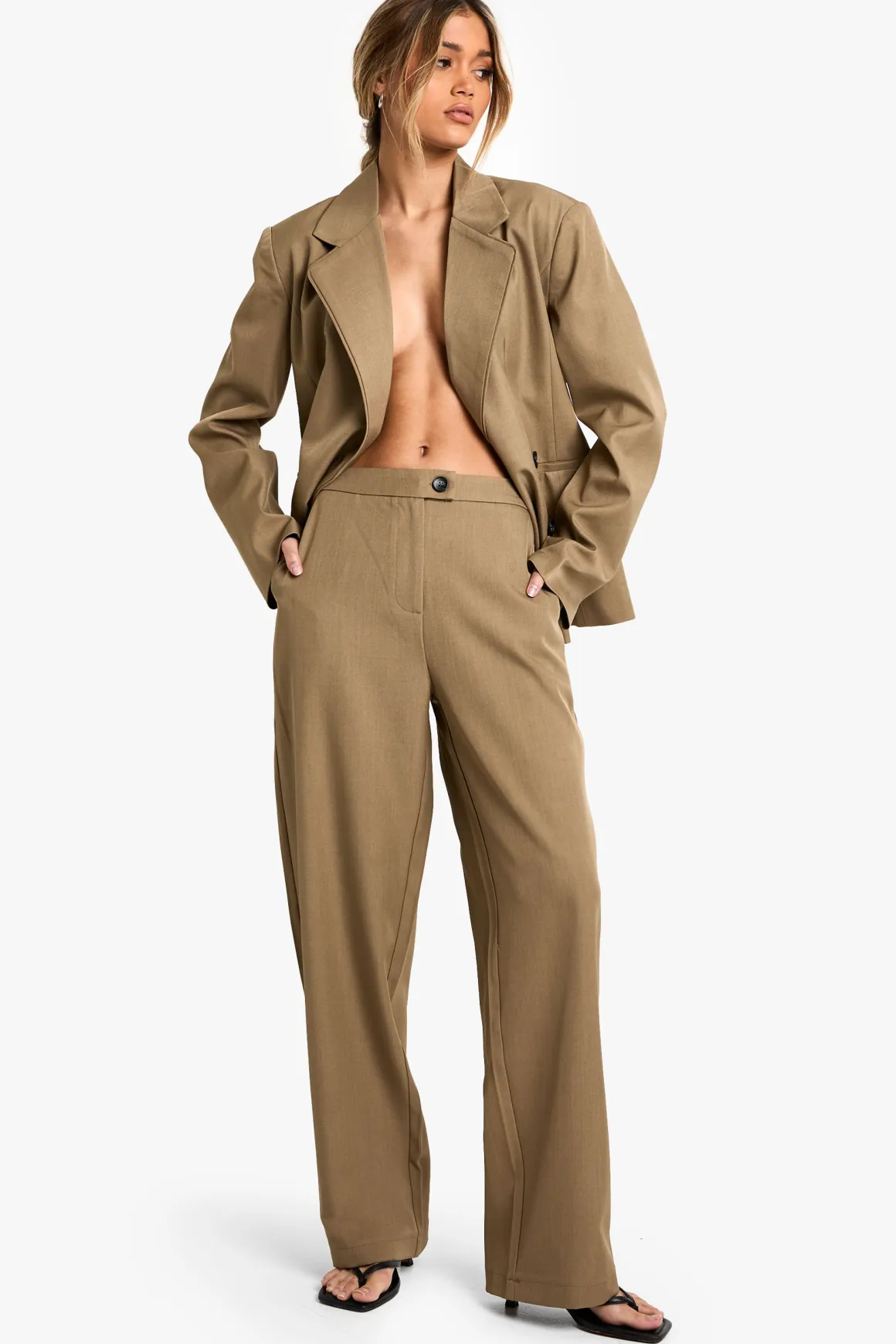 Pantalon à jambes droites sur mesure