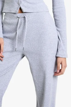 boohoo Pantalon à jambes larges côtelé<Femme Pantalons