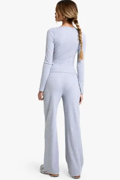 boohoo Pantalon à jambes larges côtelé<Femme Pantalons