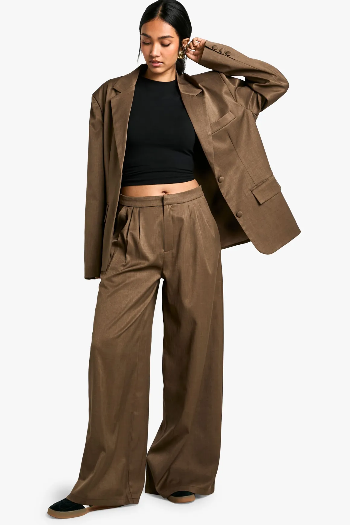 Pantalon à jambes larges sur mesure