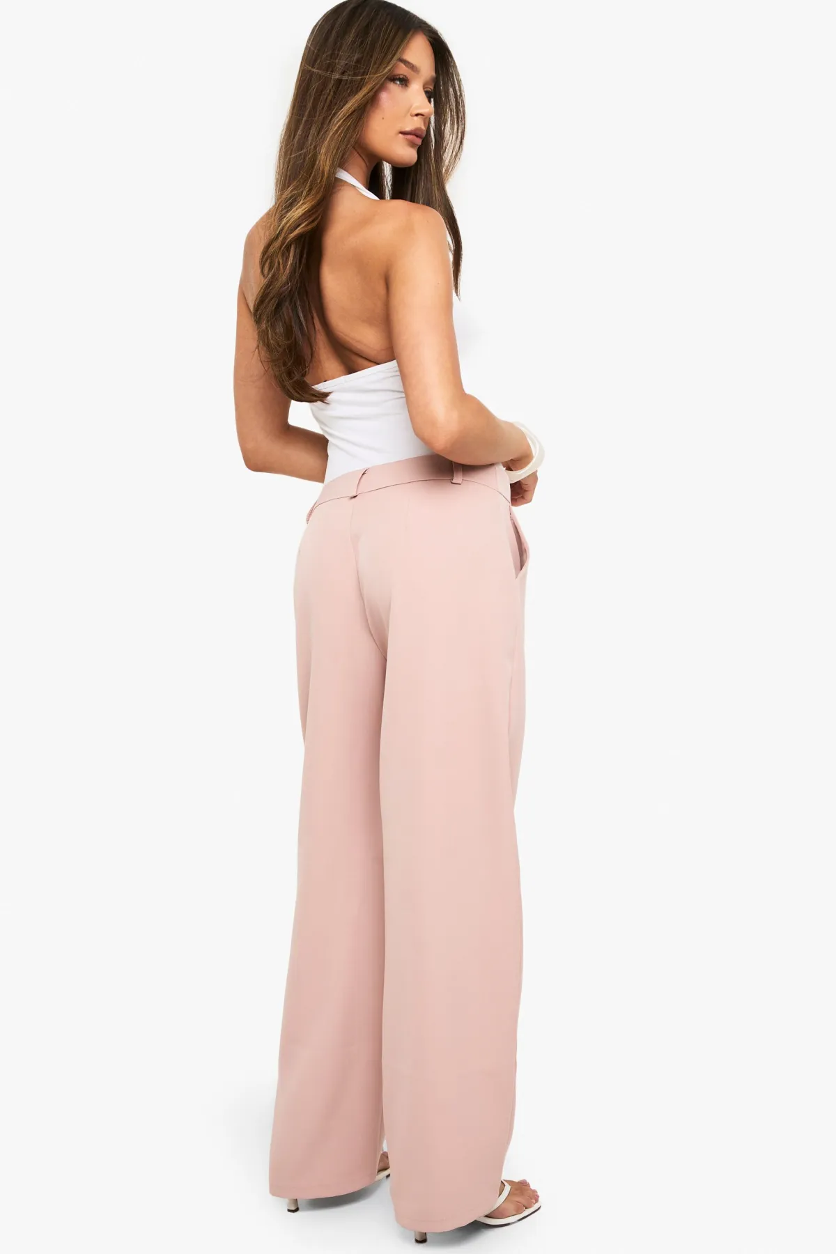 boohoo Pantalon à jambe tonneau<Femme Pantalons