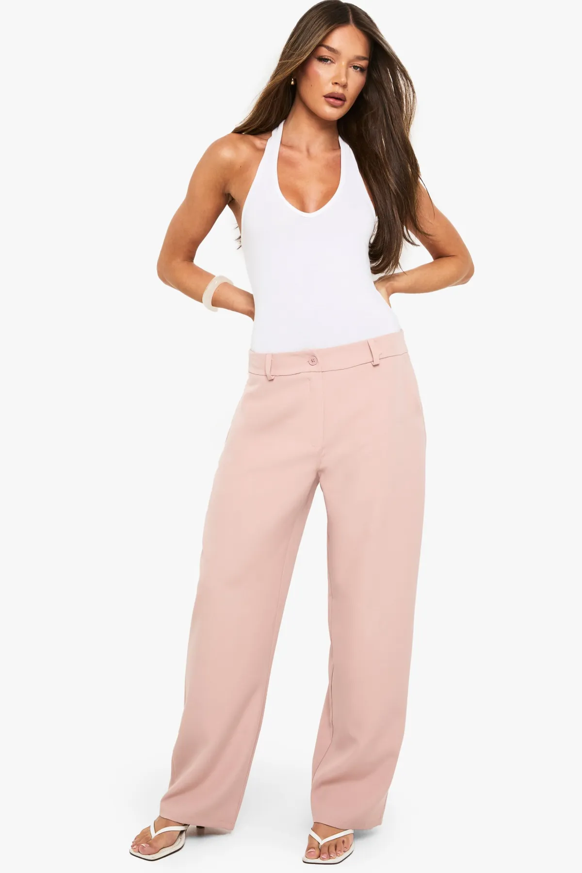 boohoo Pantalon à jambe tonneau<Femme Pantalons