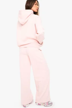 Pantalon jogger droit à détails plissés