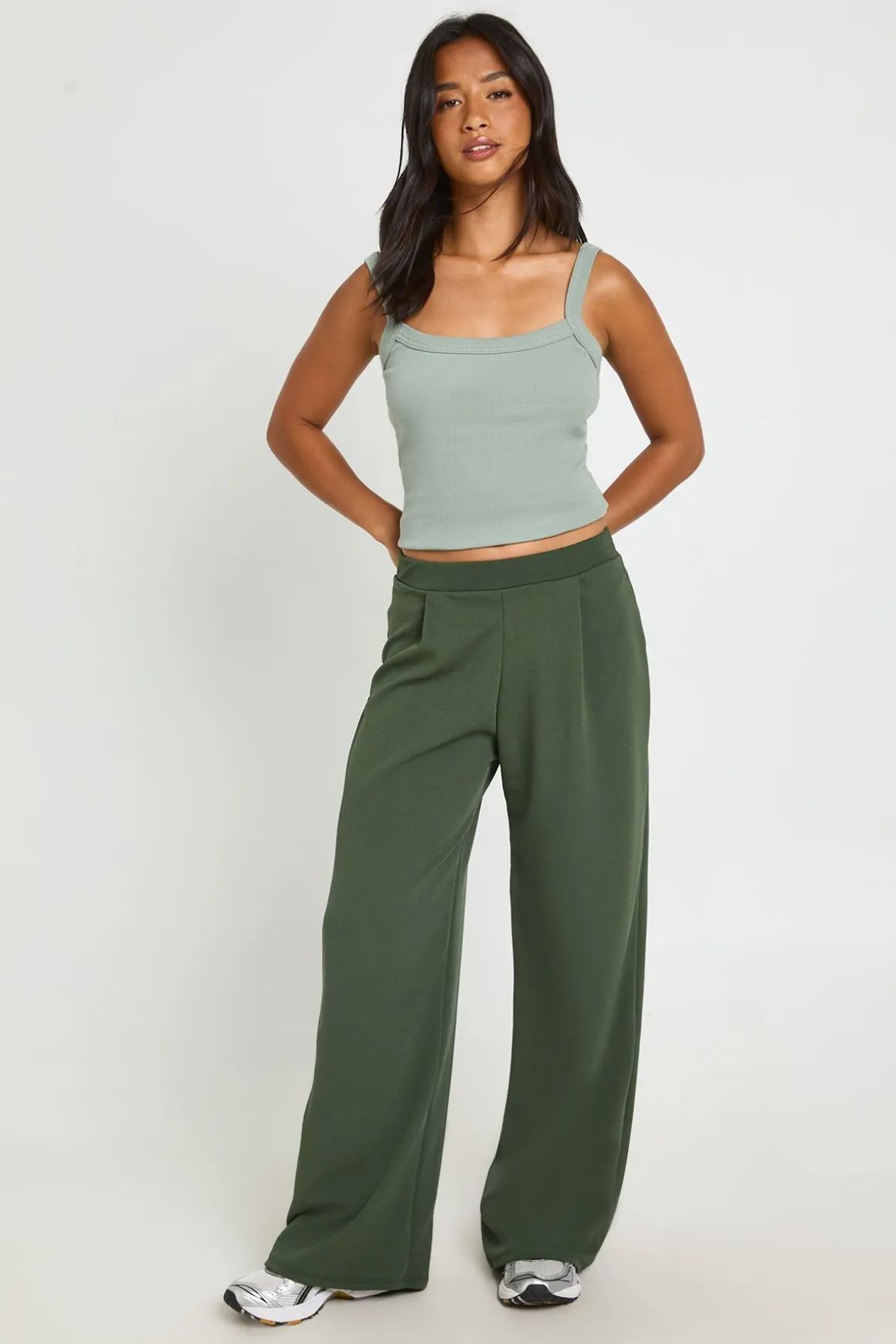 Pantalon Large Basique Petite