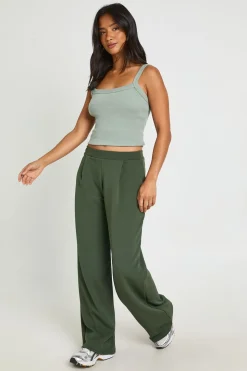 Pantalon Large Basique Petite