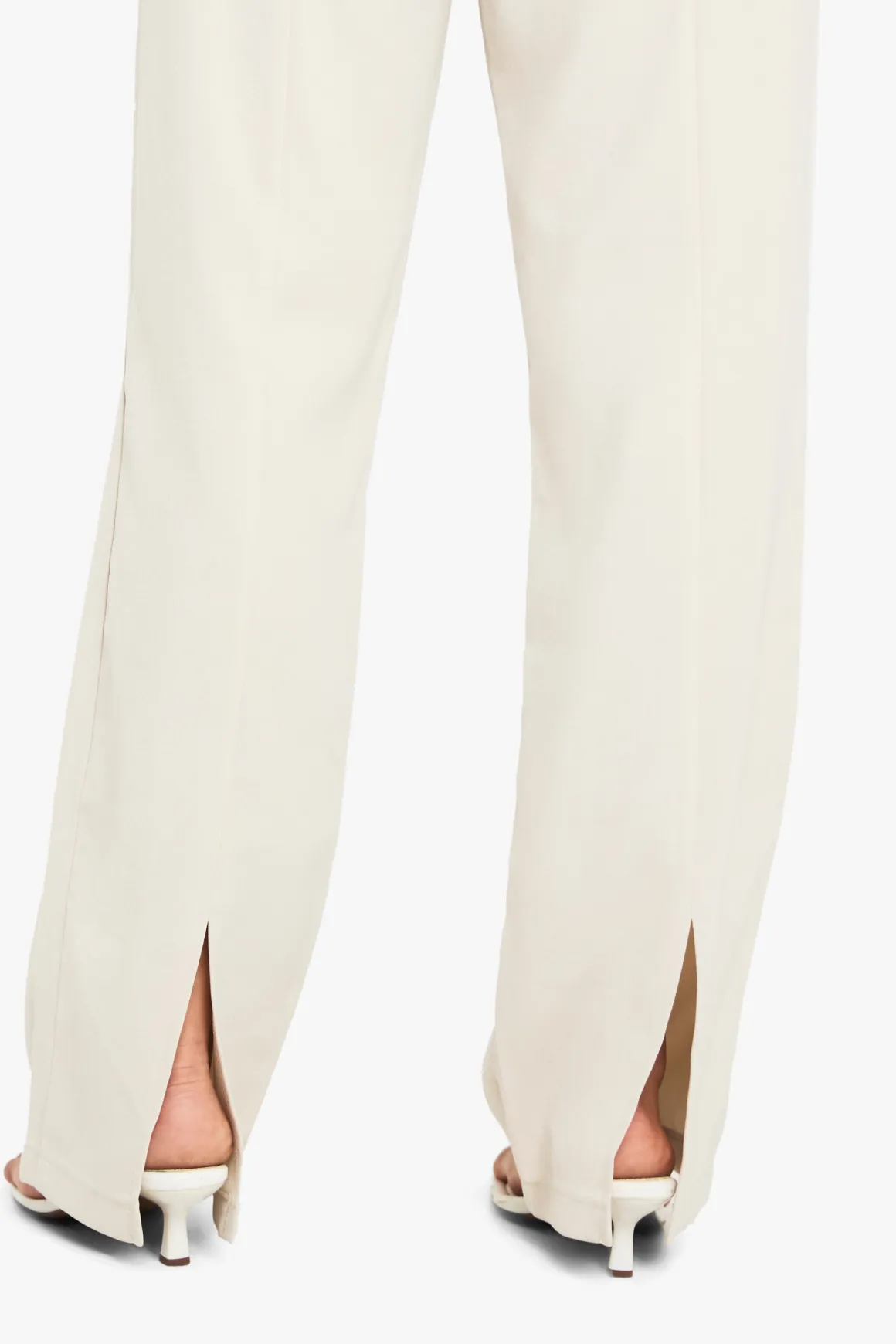 Pantalon large ceinturé