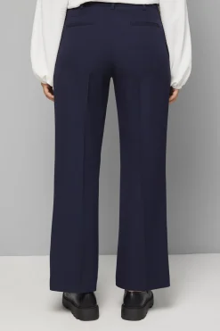 Wallis Pantalon Large Chic Marine<Femme Pantalons