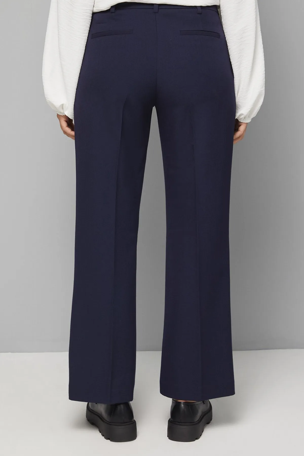 Wallis Pantalon Large Chic Marine<Femme Pantalons