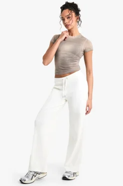 Pantalon Large Côtelé