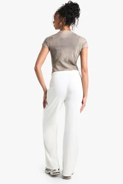 Pantalon Large Côtelé