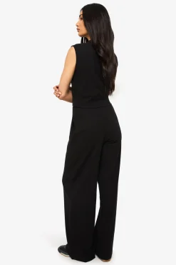 Pantalon Large Côtelé