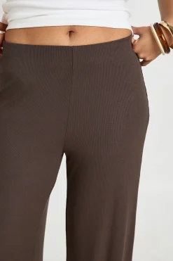 boohoo Pantalon Large Côtelé<Femme Pantalons