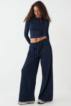 Pantalon Large Côtelé Brodé DSGN Studio