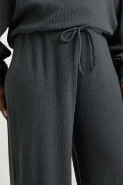 boohoo Pantalon Large Côtelé Grande Taille<Femme Pantalons