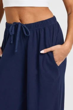 Pantalon Large Côtelé Petite Taille