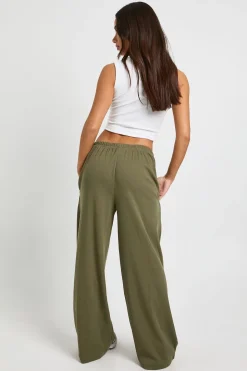 Pantalon Large Côtelé Petite Taille