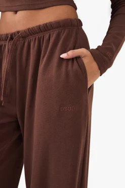 Pantalon Large à Côtes Brodées DSGN Studio
