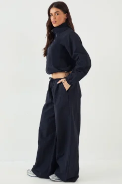 DSGN Studio Pantalon Large à Taille Cordon<Femme Pantalons|Dsgn Studio