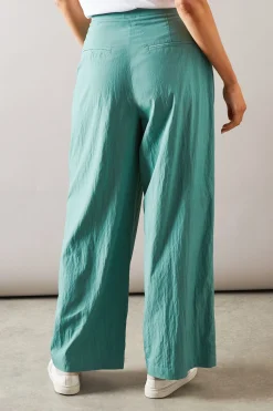 Wallis Pantalon Large à Détails Plissés<Femme Pantalons