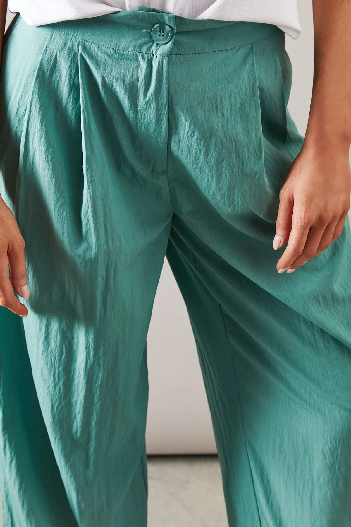 Wallis Pantalon Large à Détails Plissés<Femme Pantalons