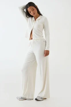 Pantalon Large En Maille Pointelle Dsgn Studio