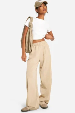 Pantalon Large En Nylon