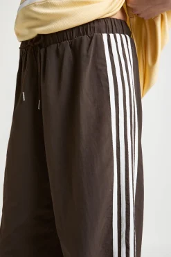 boohoo Pantalon Large En Nylon À Bandes Latérales<Femme Pantalons