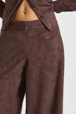 Pantalon Large En Synthétique