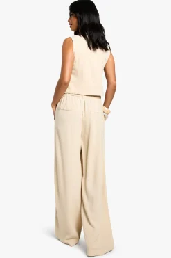 Pantalon Large Essentiel Aspect Lin Coupe Petite
