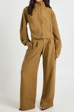 boohoo Pantalon Large À Finition Pêche<Femme Pantalons