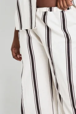 boohoo Pantalon Large Grande Taille À En Lin<Femme Pantalons
