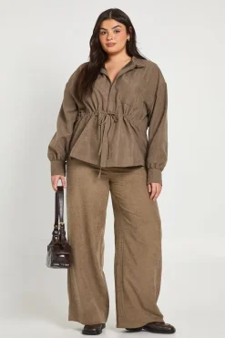 Pantalon Large Grande Taille