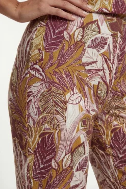Wallis Pantalon Large À Imprimé Tropical<Femme Pantalons