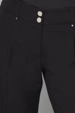 Pantalon Large Intelligent Noir Petite Taille