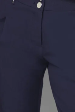 Wallis Pantalon Large Intelligent Petite Navy<Femme Pantalons
