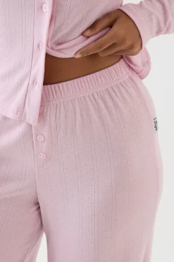 DSGN Studio Pantalon Large À Maille Pointelle<Femme Dsgn Studio|Pyjamas