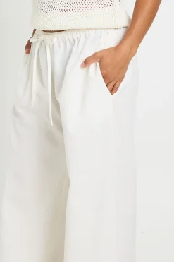 Pantalon Large Petite Aspect Lin